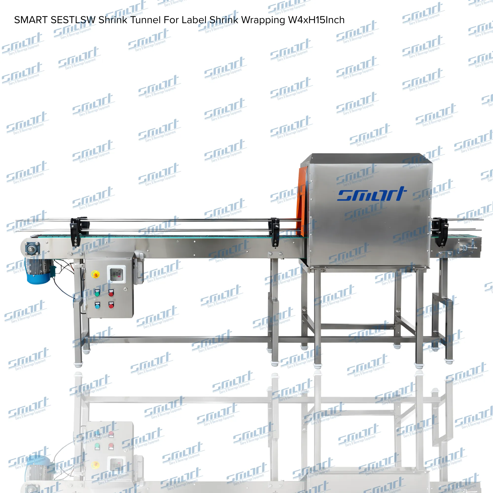 SMART SESTLSW Shrink Tunnel For Label Shrink Wrapping W4xH15Inch