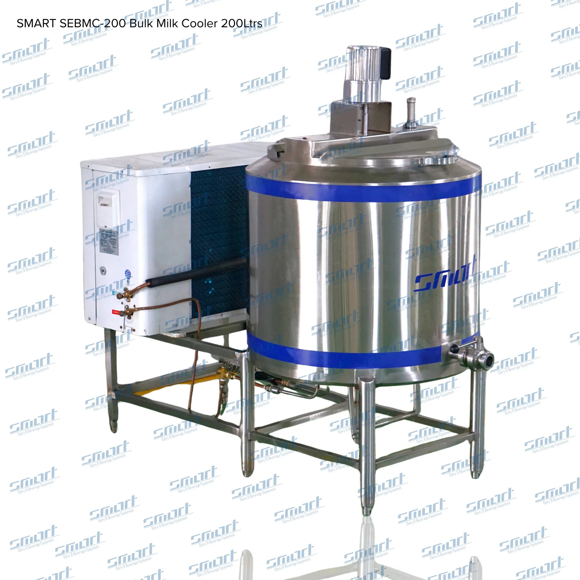 SMART SEBMC-200 Bulk Milk Cooler 200Ltrs