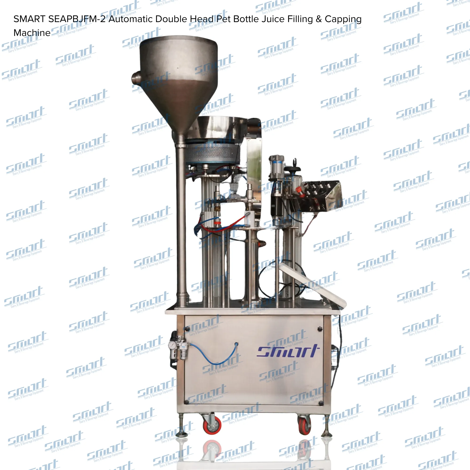 SMART SEAPBJFM-2 Automatic Double Head Pet Bottle Juice Filling & Capping Machine