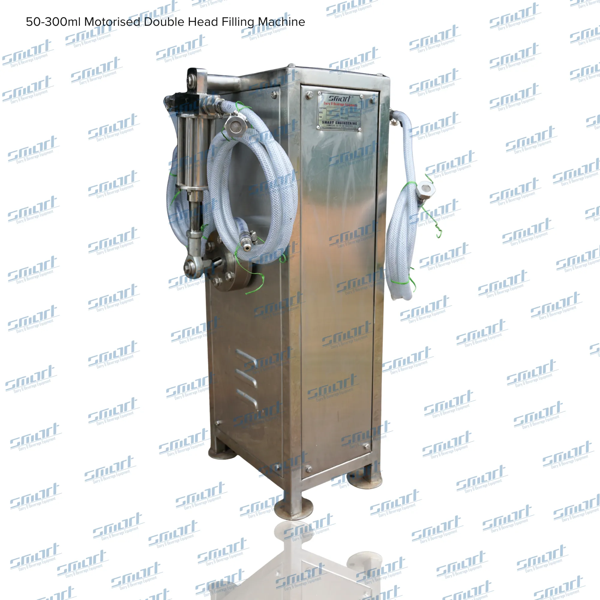 50-300ml Motorised Double Head Filling Machine