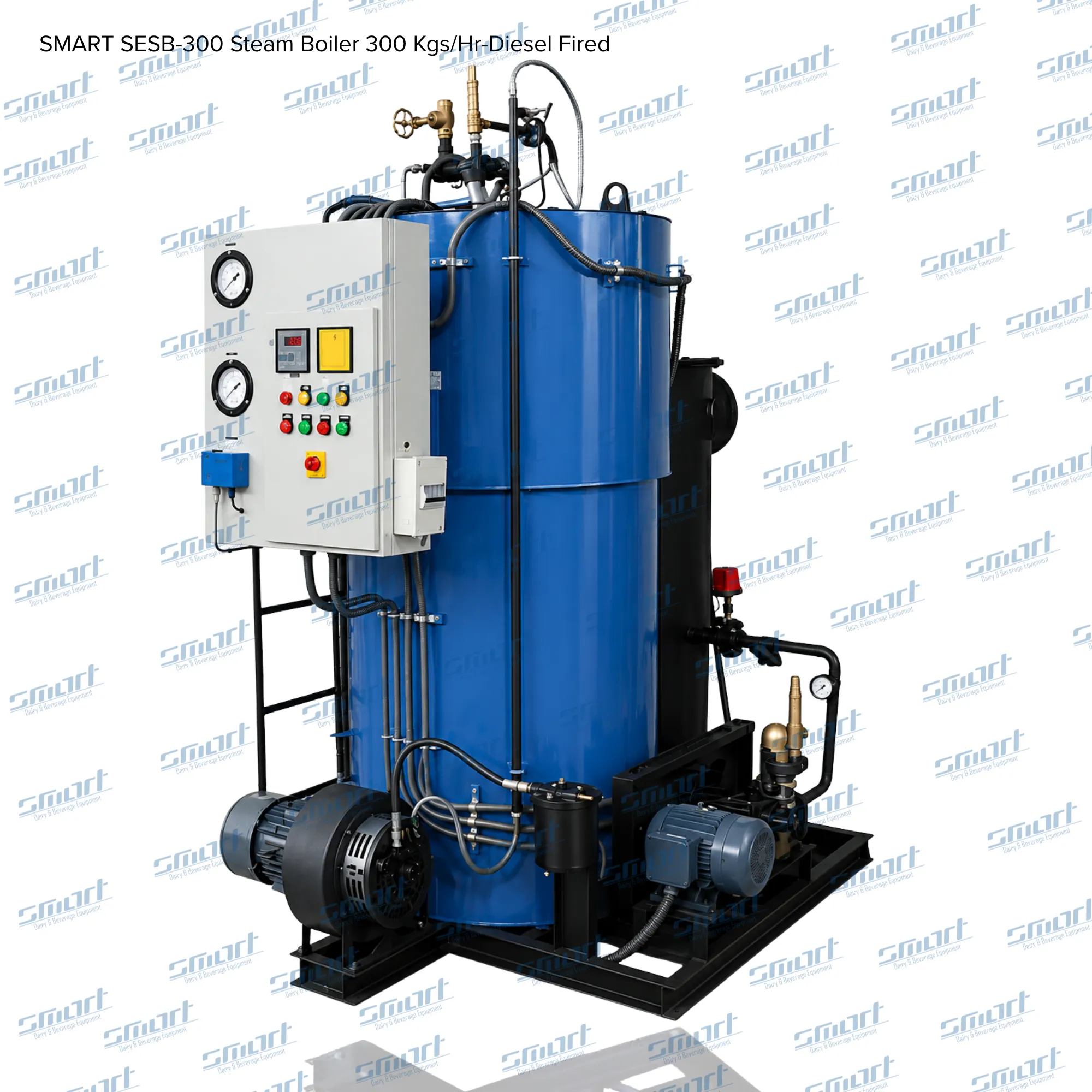 SMART SESB-300 Steam Boiler 300 Kgs/Hr-Diesel Fired
